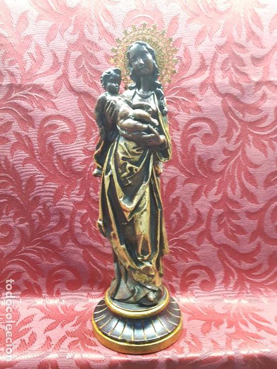 Antig&uuml;edades: VIRGEN  CON  NI&Ntilde;O  EN  BRAZOS - Foto 1