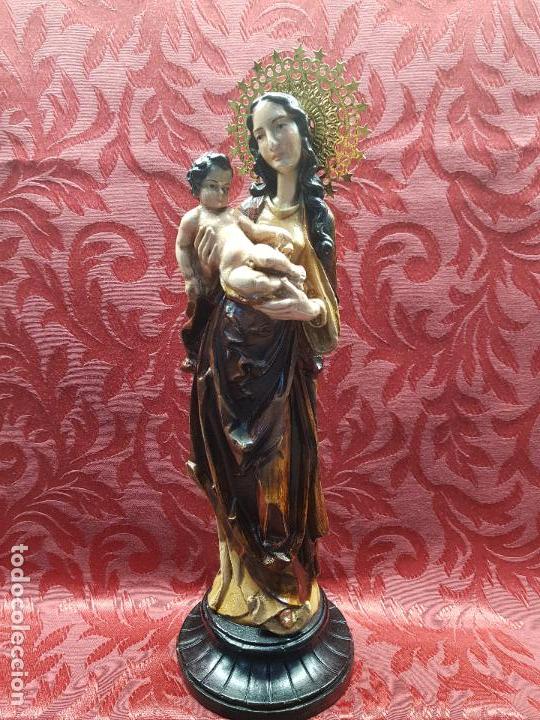 Antig&uuml;edades: VIRGEN  CON  NI&Ntilde;O  EN  BRAZOS - Foto 1