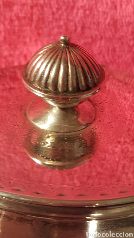 Antig&uuml;edades: CAFETERA-TETERA ANTIGUA DE PLATA - Foto 6