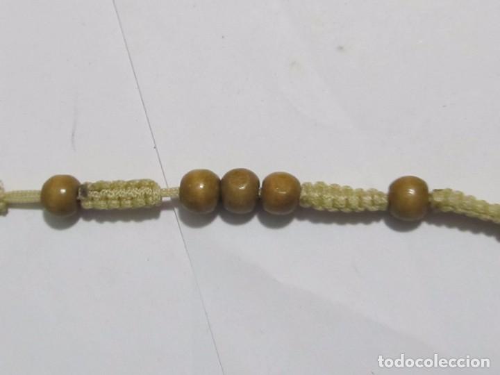 Antig&uuml;edades: ROSARIO DE MADERA DE 60 CM. - Foto 3