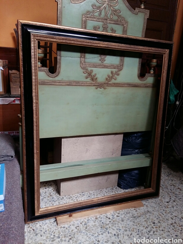 Antig&uuml;edades: Marco estilo imperio grandes dimensiones - Foto 2