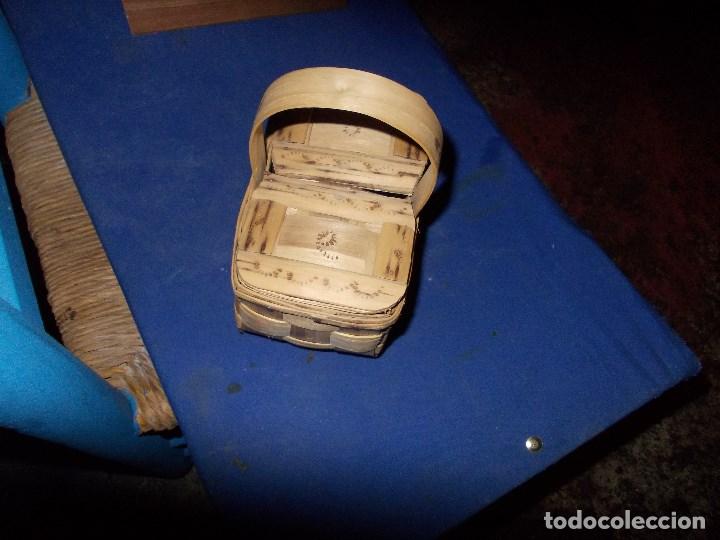 Antig&uuml;edades: cestita con dos tapaderas - Foto 4