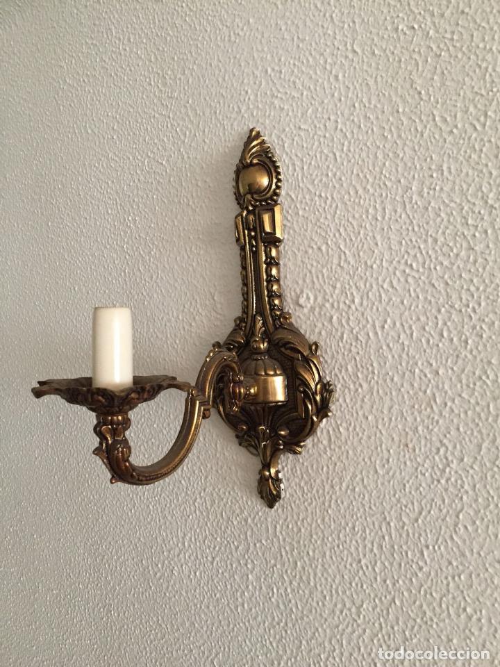 Antig&uuml;edades: APLIQUE DE BRONCE - Foto 1