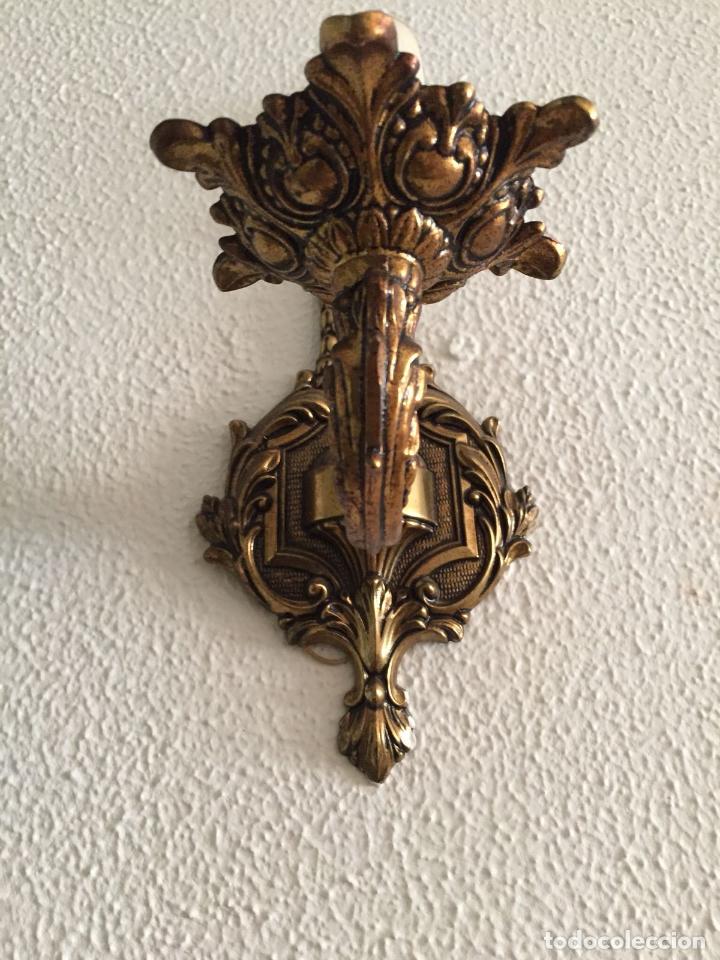Antig&uuml;edades: APLIQUE DE BRONCE - Foto 2