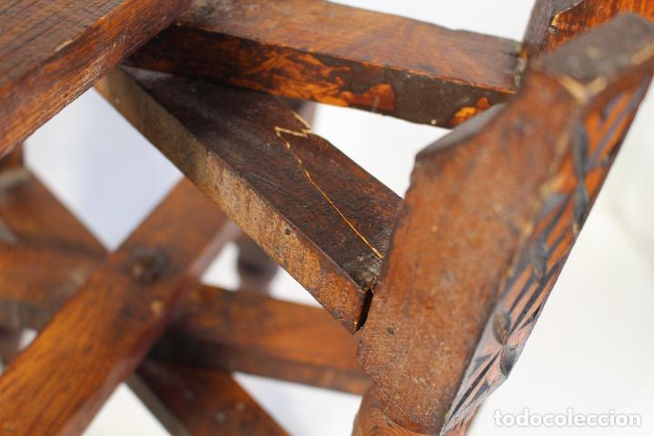 Antig&uuml;edades: mesa plegable de t&eacute; arabe - Foto 3