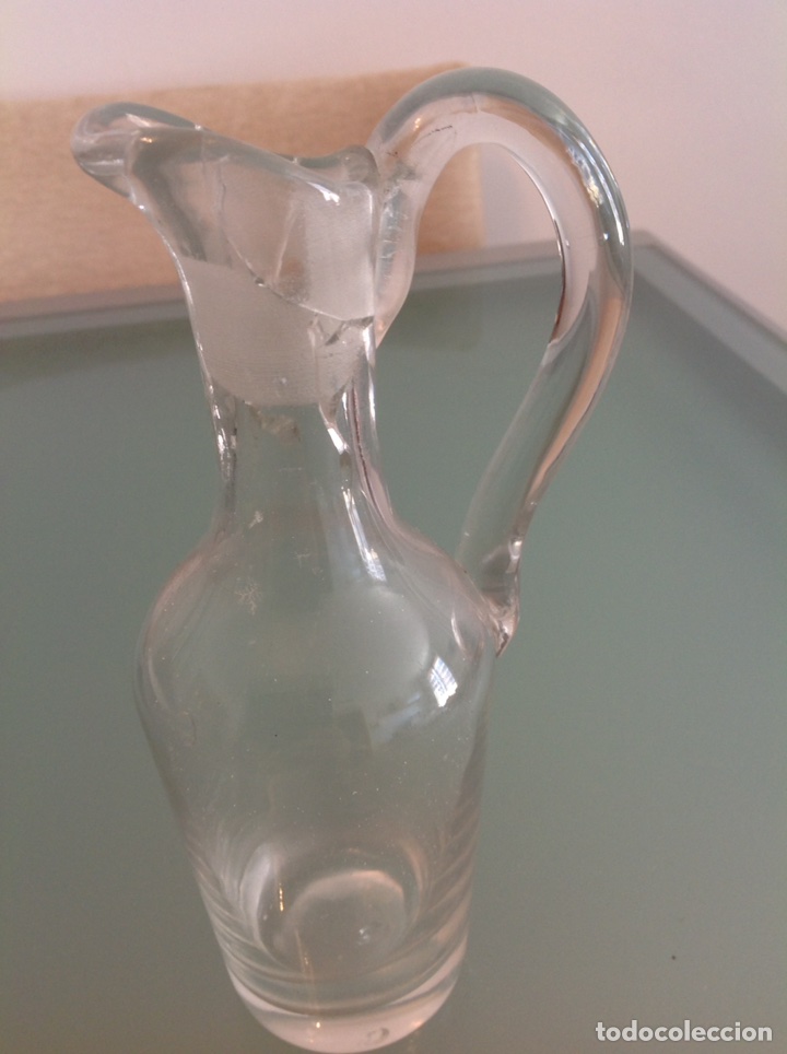 Antig&uuml;edades: Jarrita cristal con tap&oacute;n - Foto 4
