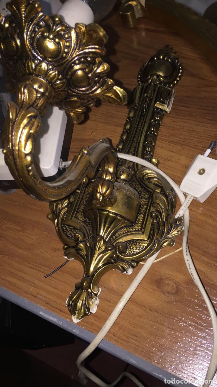 Antig&uuml;edades: APLIQUE DE BRONCE - Foto 3