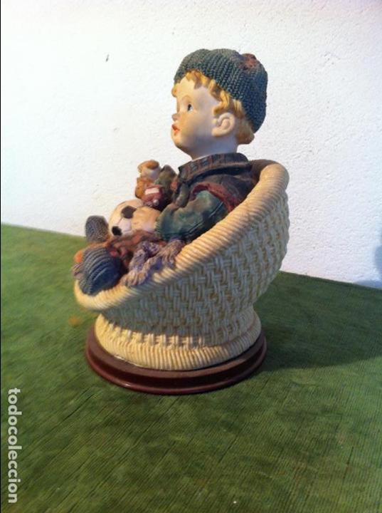 Antig&uuml;edades: BONITE FIGURA CENTRO DE MESA - Foto 2