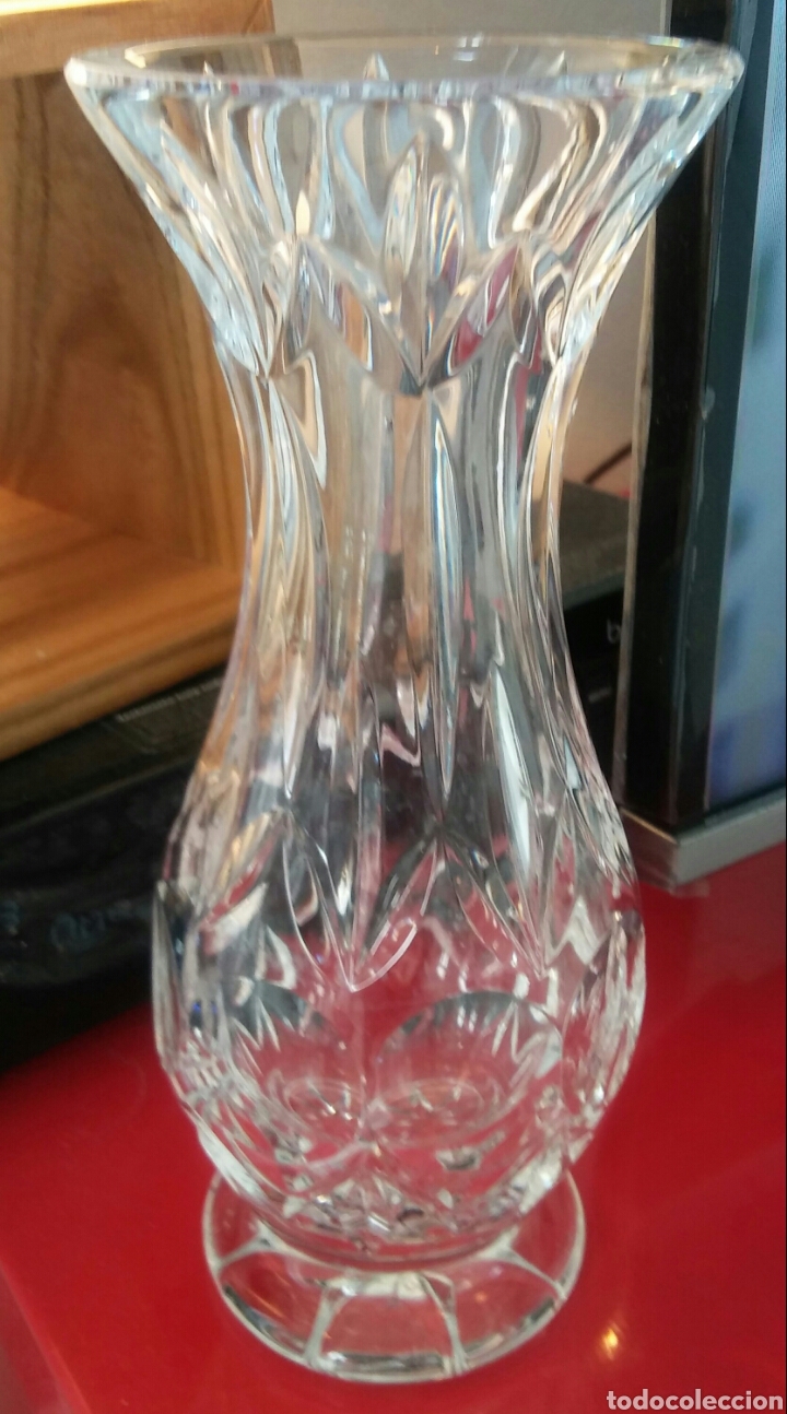 Antig&uuml;edades: Jarr&oacute;n cristal - tallado - 21 cm - Foto 1