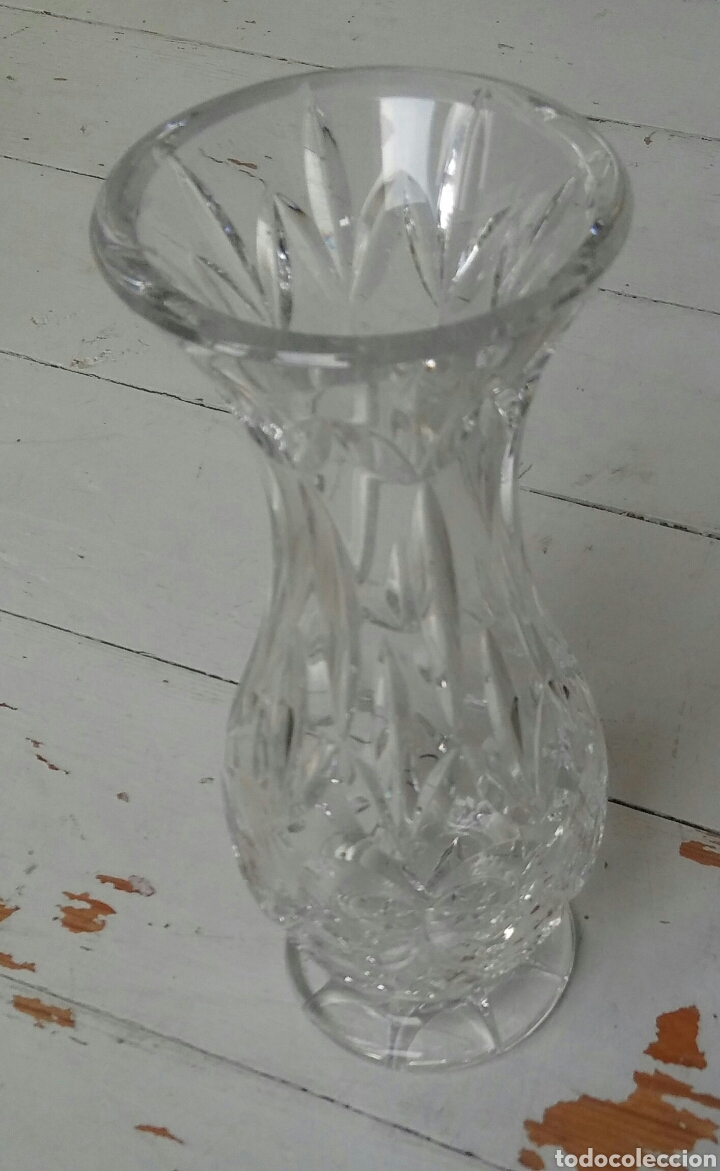 Antig&uuml;edades: Jarr&oacute;n cristal - tallado - 21 cm - Foto 4