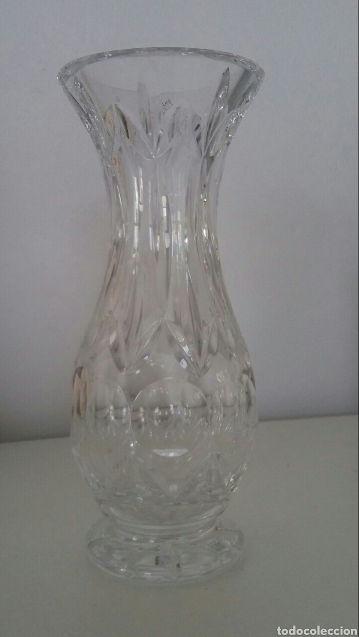 Antig&uuml;edades: Jarr&oacute;n cristal - tallado - 21 cm - Foto 5