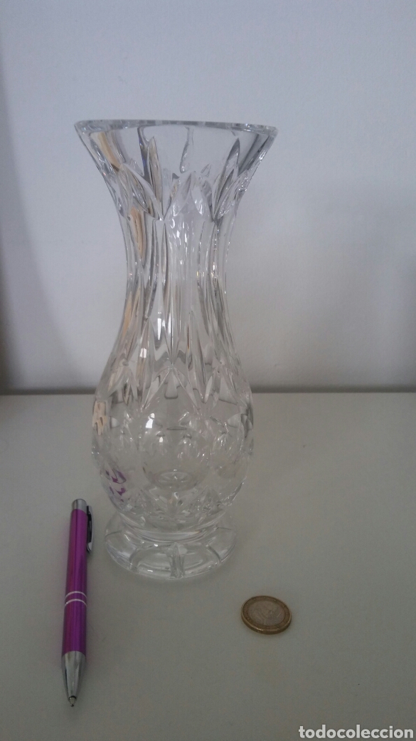 Antig&uuml;edades: Jarr&oacute;n cristal - tallado - 21 cm - Foto 7