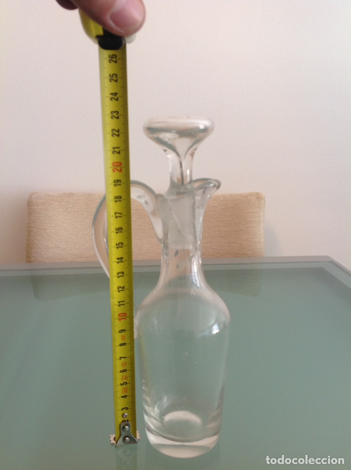 Antig&uuml;edades: Jarrita cristal con tap&oacute;n - Foto 6
