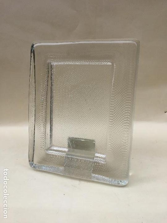 Antiquit&eacute;s: PORTA RETRATO DE VIDRIO . SUECIA ,1960