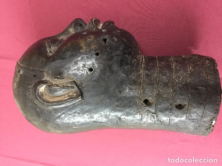 Antig&uuml;edades: Busto bronce Benin. - Foto 2