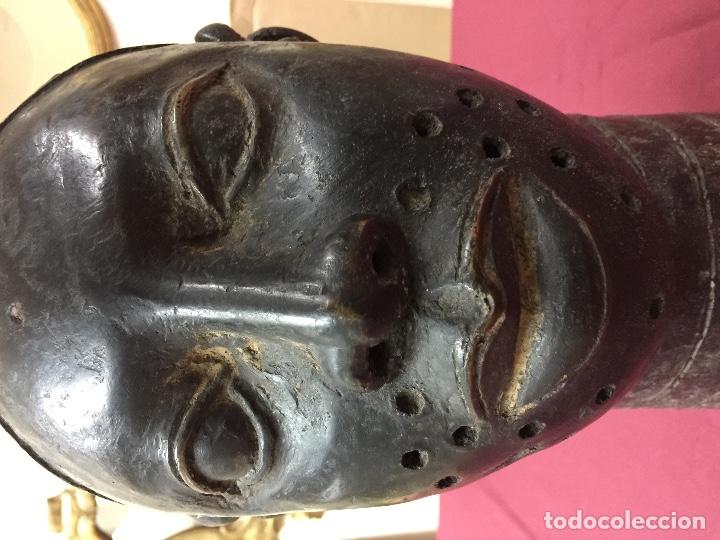 Antig&uuml;edades: Busto bronce Benin. - Foto 6