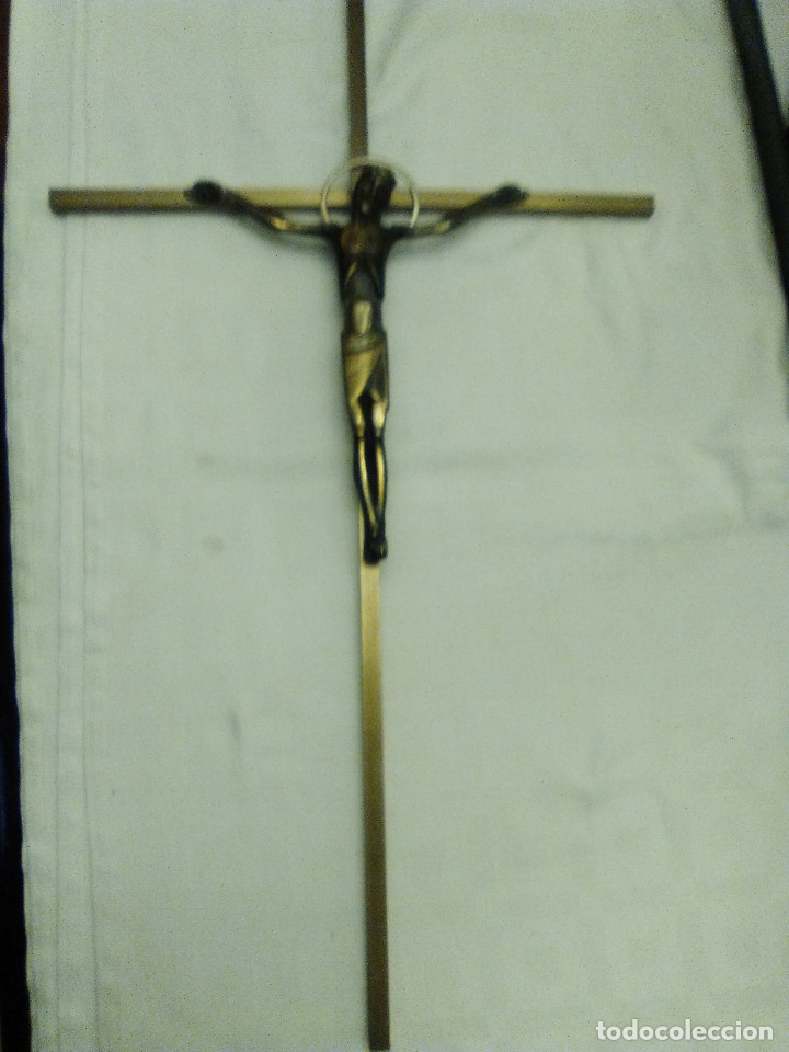 Antig&uuml;edades: CRUZ GRAN TAMA&Ntilde;O, 53 CM. - Foto 2