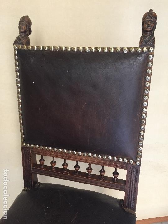 Antig&uuml;edades: SILLON PARA PELEAS DE GALLOS , 1920, - Foto 4