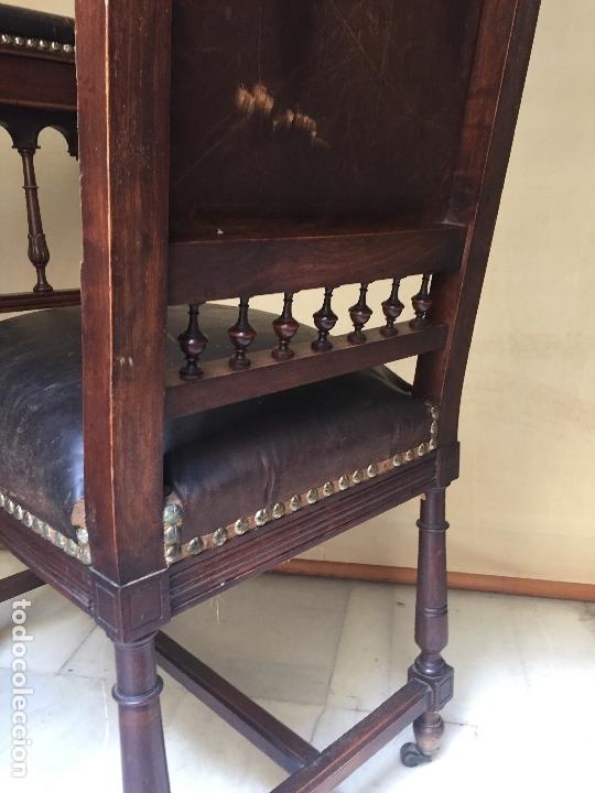 Antig&uuml;edades: SILLON PARA PELEAS DE GALLOS , 1920, - Foto 8