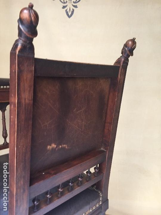 Antig&uuml;edades: SILLON PARA PELEAS DE GALLOS , 1920, - Foto 9
