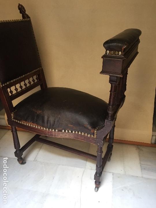 Antig&uuml;edades: SILLON PARA PELEAS DE GALLOS , 1920, - Foto 14