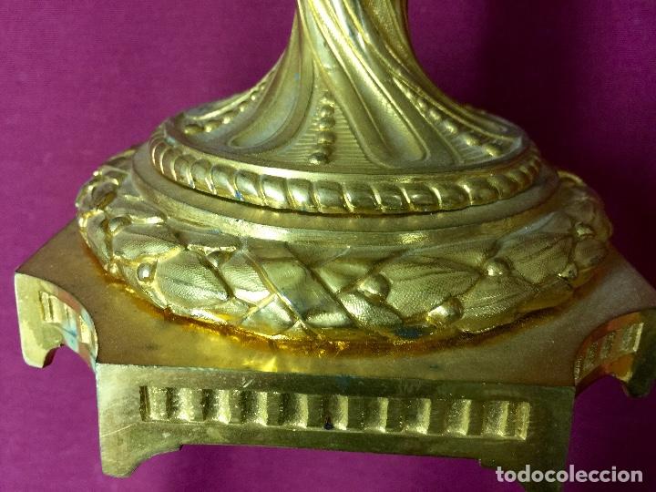 Antig&uuml;edades: 2 Platos Canton montados en bronce ormolu. - Foto 7