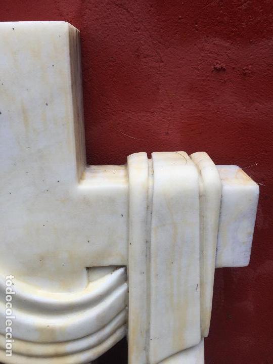 Antig&uuml;edades: CRUZ DE MARMOL CARRARA, 70cm - Foto 3