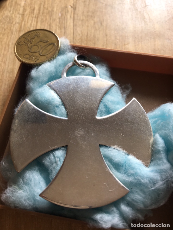 Antig&uuml;edades: Cruz Pectoral de plata - Foto 5