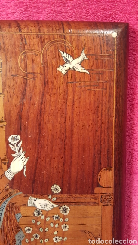 Antig&uuml;edades: CUADRO SOBRE TABLA - Foto 3