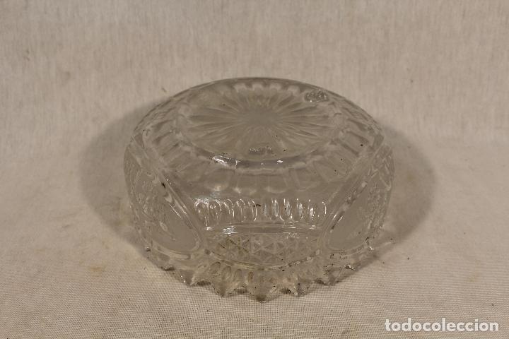 Antig&uuml;edades: frutero centro de mesa en cristal - Foto 2