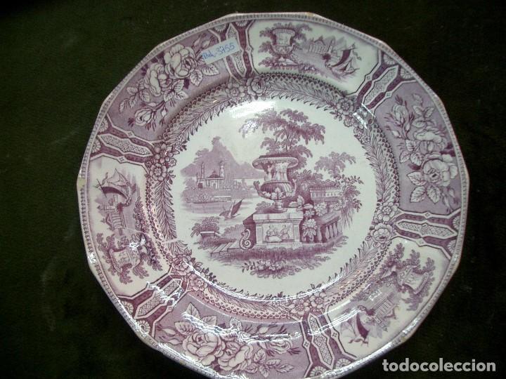Antig&uuml;edades: PLATO DE SARGADELOS ANTIG&Uuml;O S. XIX. REF-3755 - Foto 1