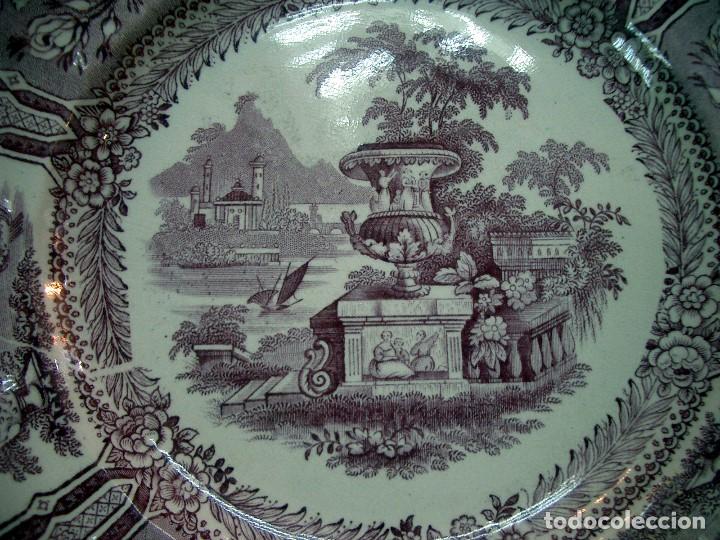Antig&uuml;edades: PLATO DE SARGADELOS ANTIG&Uuml;O S. XIX. REF-3755 - Foto 2