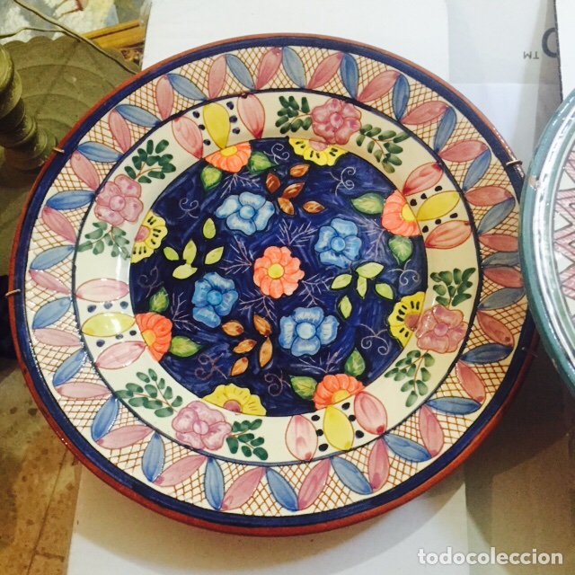Antig&uuml;edades: Lote de 4 platos - Foto 1