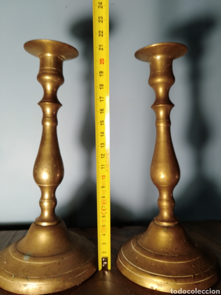 Antig&uuml;edades: Candelabros del siglo XIX - Foto 2