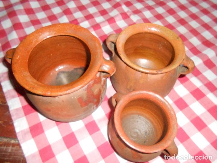 Antig&uuml;edades: 3 OLLAS DE BARRO - Foto 7