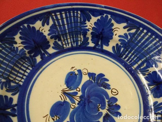 Antig&uuml;edades: ANTIGUO PLATO DE MANISES 30CM - Foto 2
