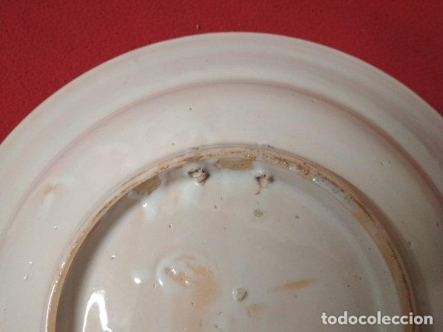 Antig&uuml;edades: ANTIGUO PLATO DE MANISES 30CM - Foto 4