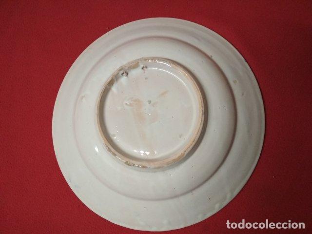 Antig&uuml;edades: ANTIGUO PLATO DE MANISES 30CM - Foto 5