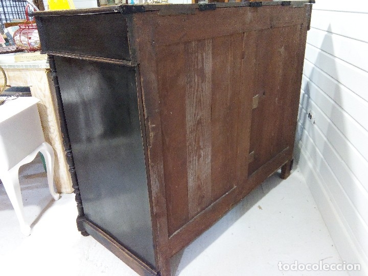 Antig&uuml;edades: C&Oacute;MODA CAJONERA ISABELINA - Foto 12