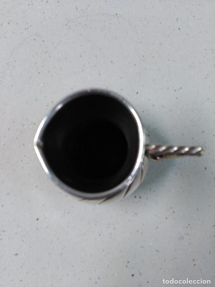 Antig&uuml;edades: JARRA EN METAL PLATEADO - Foto 9
