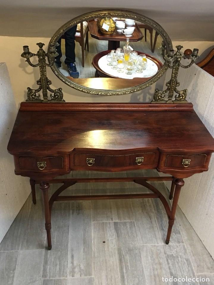 Antig&uuml;edades: TOCADOR CON BRONCE ANTIGUO - Foto 3