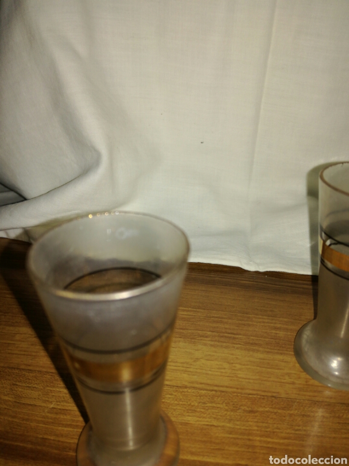 Antig&uuml;edades: 2 peque&ntilde;os vasos estilo modernista - Foto 2