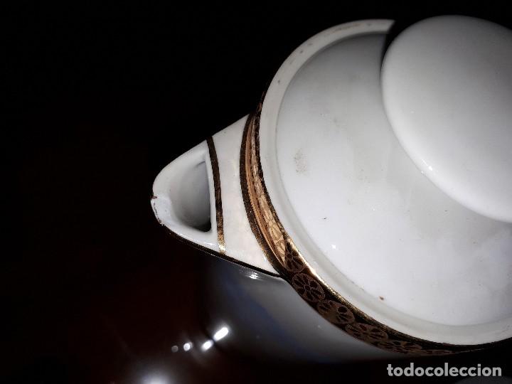 Antig&uuml;edades: antiguo juego de cafe de limoges - Foto 7