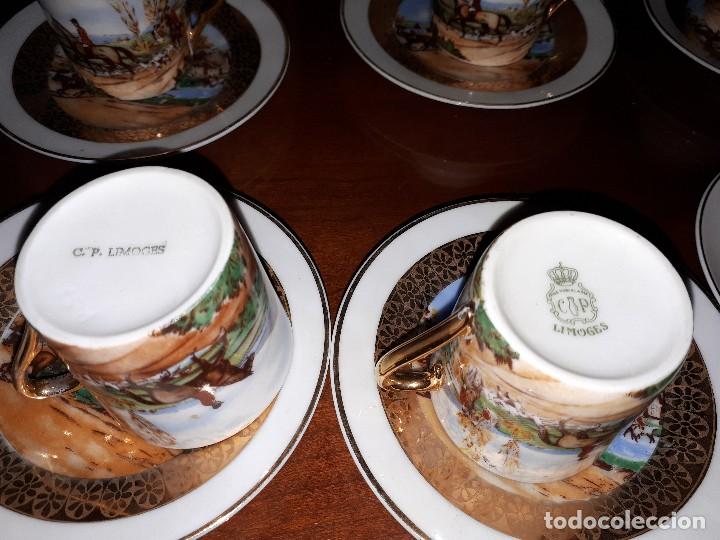 Antig&uuml;edades: antiguo juego de cafe de limoges - Foto 8