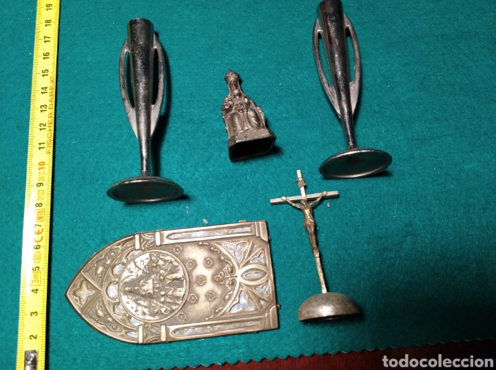 Antig&uuml;edades: Lote de altar - Foto 1
