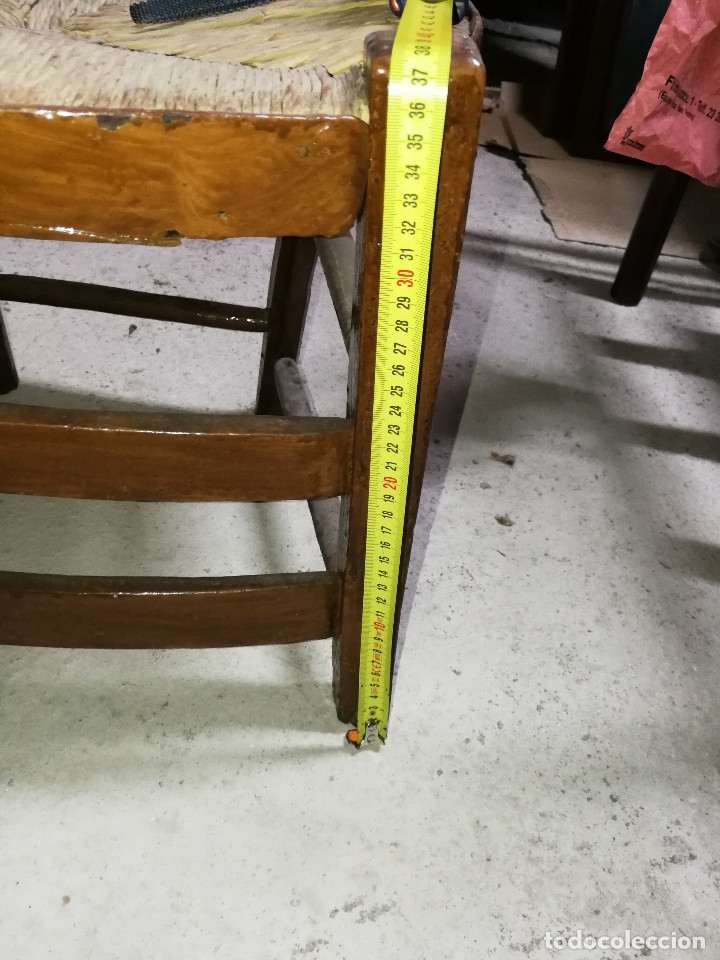 Antig&uuml;edades: SILLA ISABELINA, ASIENTO DE ANEA - Foto 4