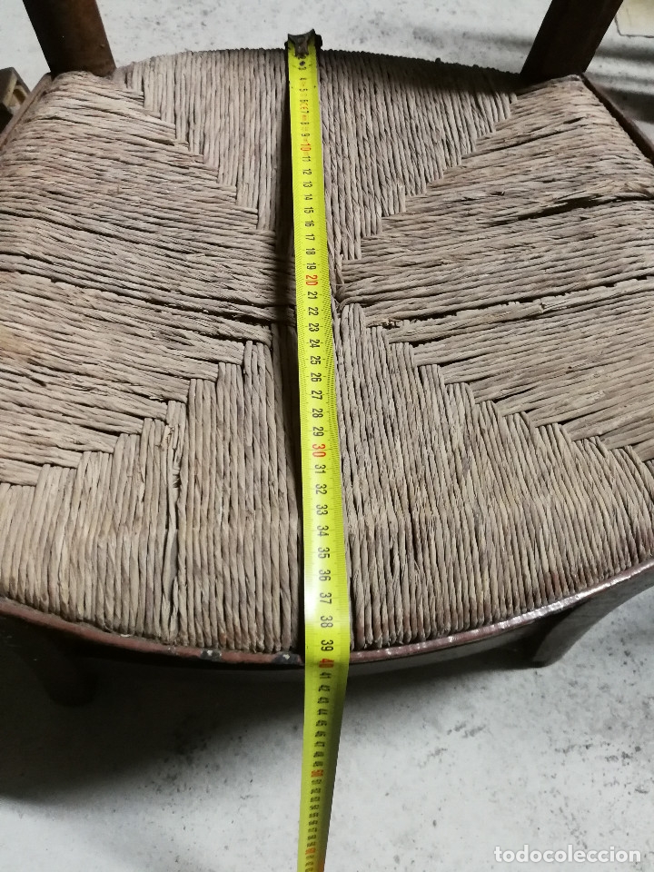 Antig&uuml;edades: SILLA ISABELINA, ASIENTO DE ANEA - Foto 6