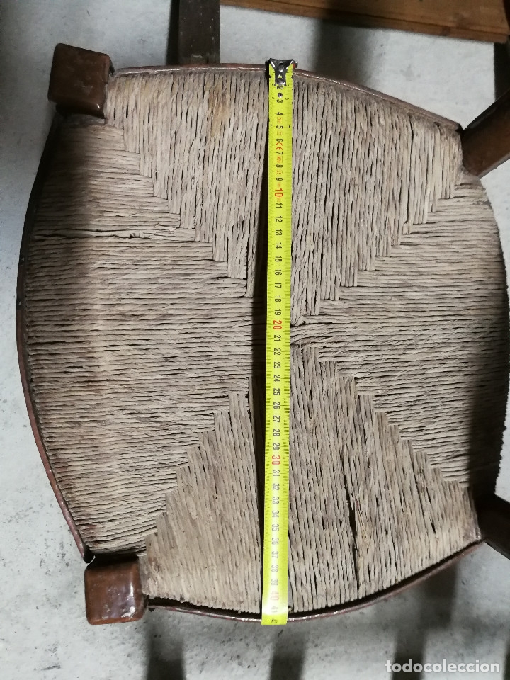 Antig&uuml;edades: SILLA ISABELINA, ASIENTO DE ANEA - Foto 7