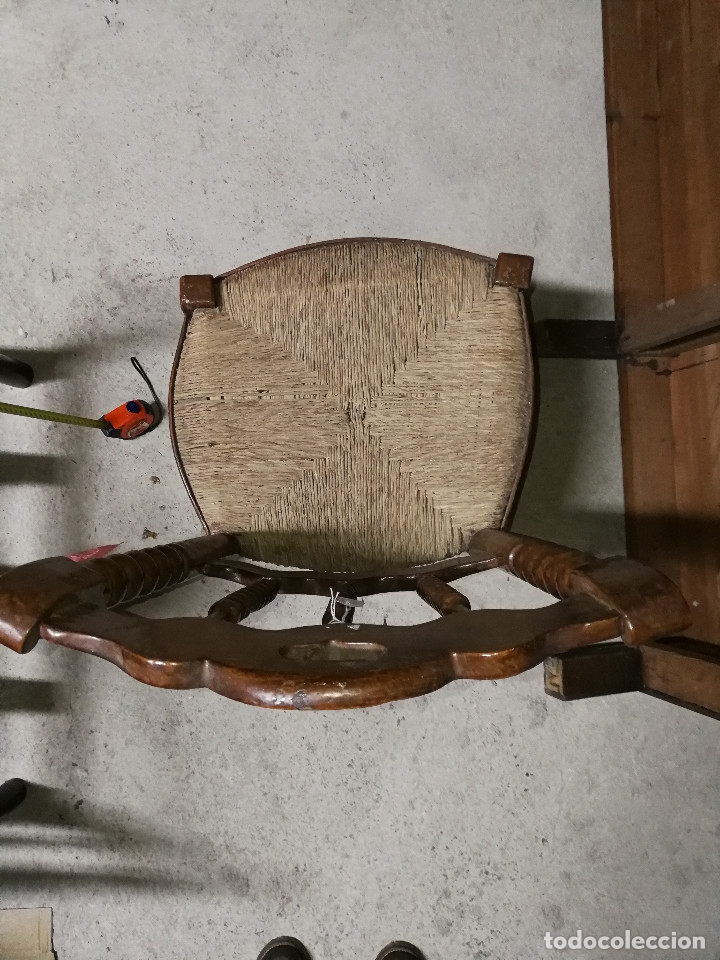 Antig&uuml;edades: SILLA ISABELINA, ASIENTO DE ANEA - Foto 9