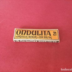 Antigüedades: ANTIGUO ESTUCHE DE HORQUILLAS ''ONDULITA'' Nº 21